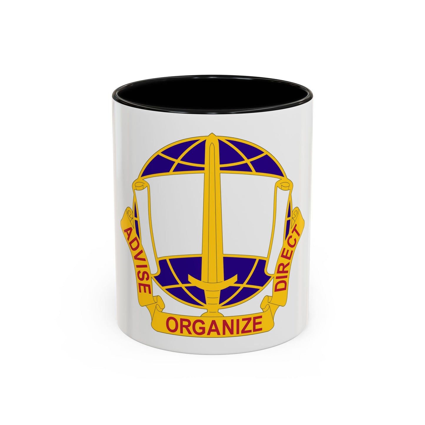 308 Civil Affairs Brigade 2 (U.S. Army) Accent Coffee Mug