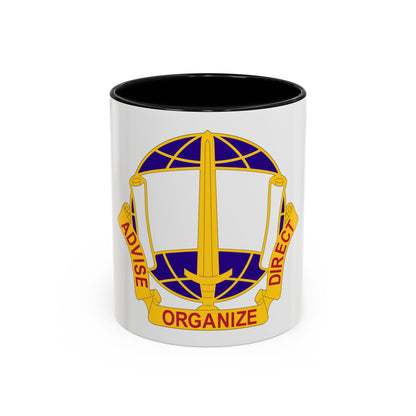 308 Civil Affairs Brigade 2 (U.S. Army) Accent Coffee Mug