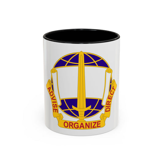 308 Civil Affairs Brigade 2 (U.S. Army) Accent Coffee Mug