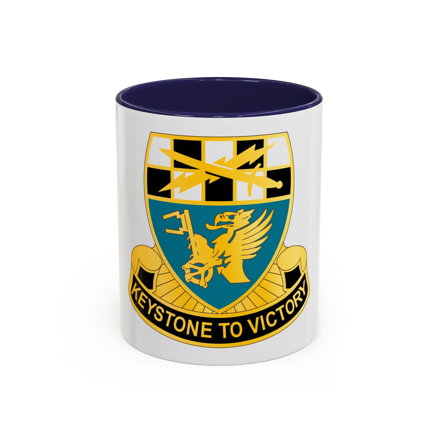 128 Military Intelligence Battalion (U.S. Army) Accent Coffee Mug