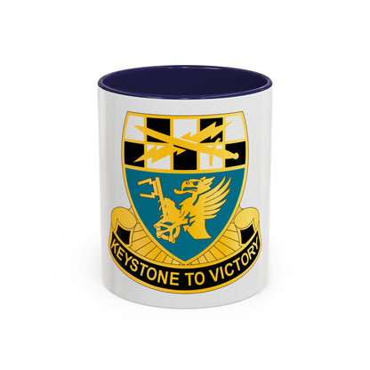 128 Military Intelligence Battalion (U.S. Army) Accent Coffee Mug