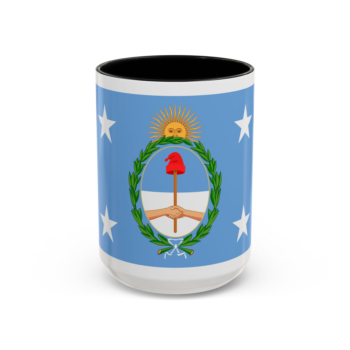Standard of the President of Argentina Afloat - Accent Coffee Mug
