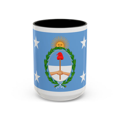 Standard of the President of Argentina Afloat - Accent Coffee Mug