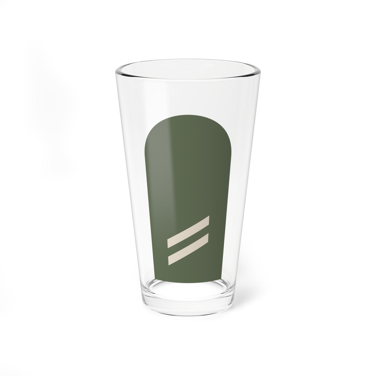 Dienstgrad Bundeswehr Heer 021 Obergefreiter (Germany) (Military Rank) Pint Glass 16oz
