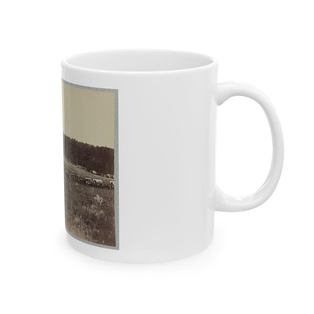 Battery A, 4th U.S. Artillery (U.S. Civil War) White Coffee Mug