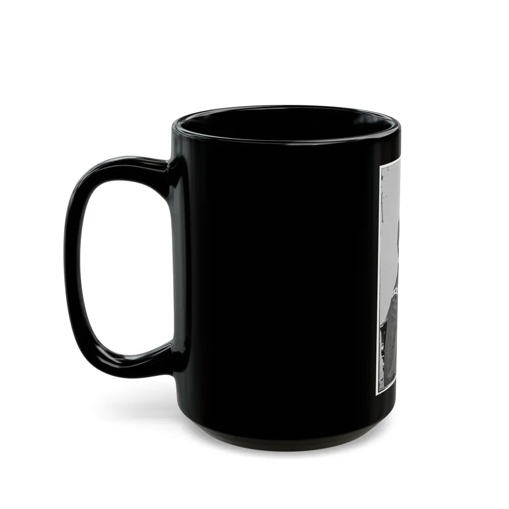 Portrait Of Maj. Gen. Lovell H. Rousseau, Officer Of The Federal Army (U.S. Civil War) Black Coffee Mug-Go Mug Yourself