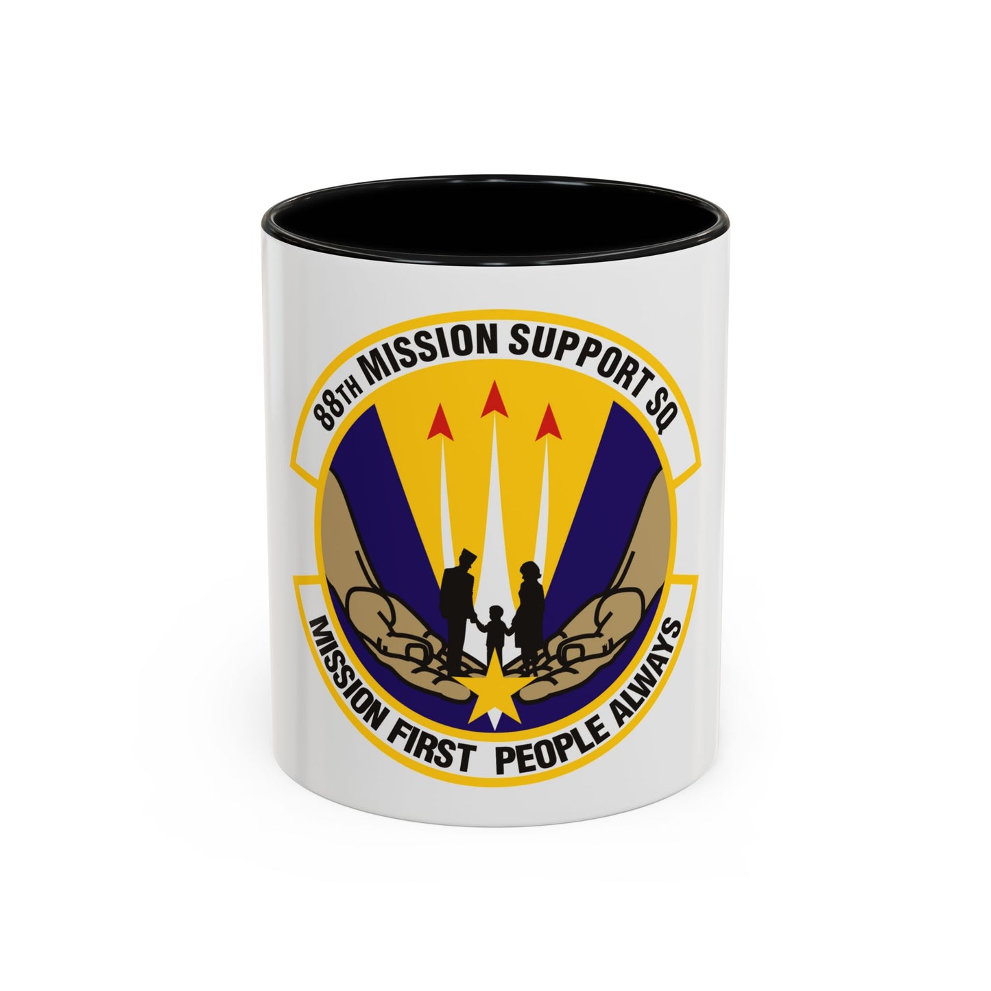88th Mission Support Squadron (U.S. Air Force) Accent Coffee Mug
