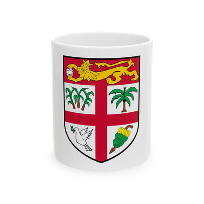 Coat of arms of Fiji 2 - White Coffee Mug