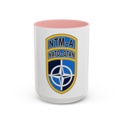 NATO Training MissionAfghanistan (U.S. Army) Accent Coffee Mug