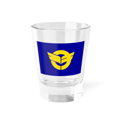 Flag of Kin Okinawa (Japan) Shot Glass 1.5oz