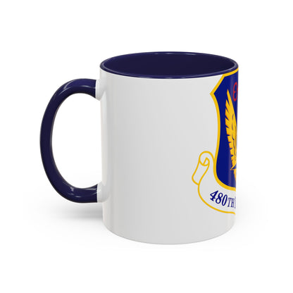 480 Intelligence Surveillance and Reconnaissance Wing ACC (U.S. Air Force) Accent Coffee Mug