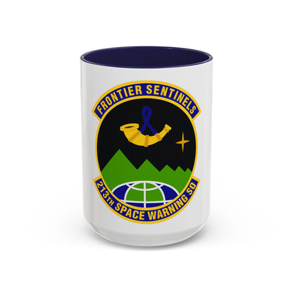 213th Space Warning Squadron (U.S. Air Force) Accent Coffee Mug