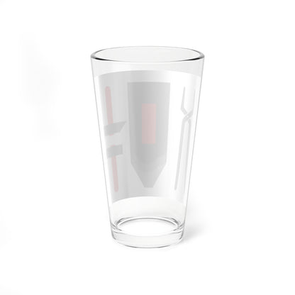Harjedalen flag (Sweden) Pint Glass 16oz