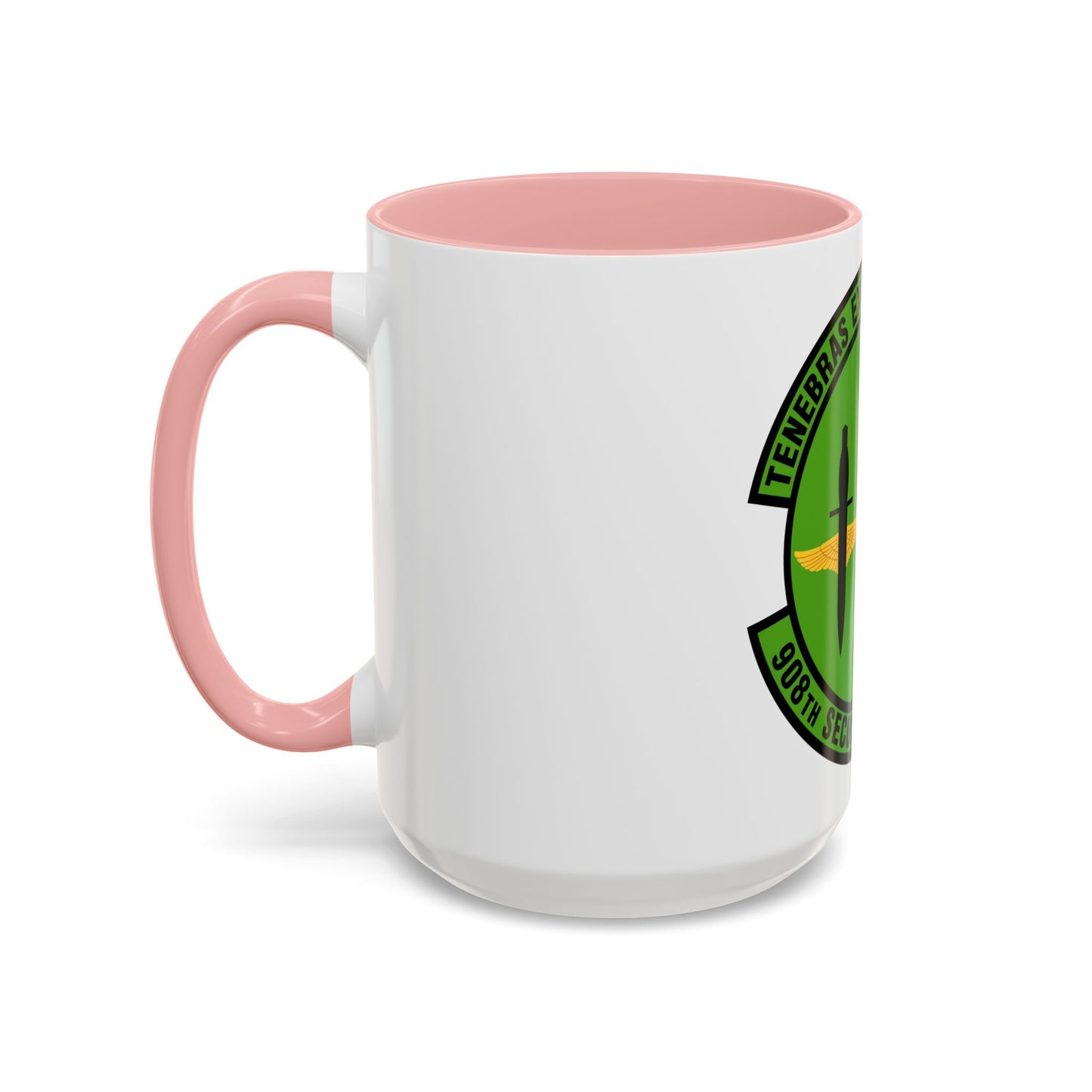 908th Security Forces Squadron (U.S. Air Force) Accent Coffee Mug