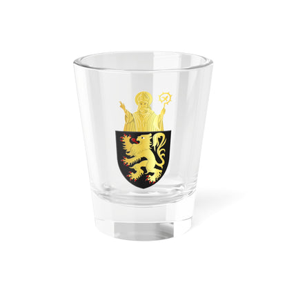 Kapelle-op-den-Bos wapen (Belgium) (Coat of Arms) Shot Glass 1.5oz