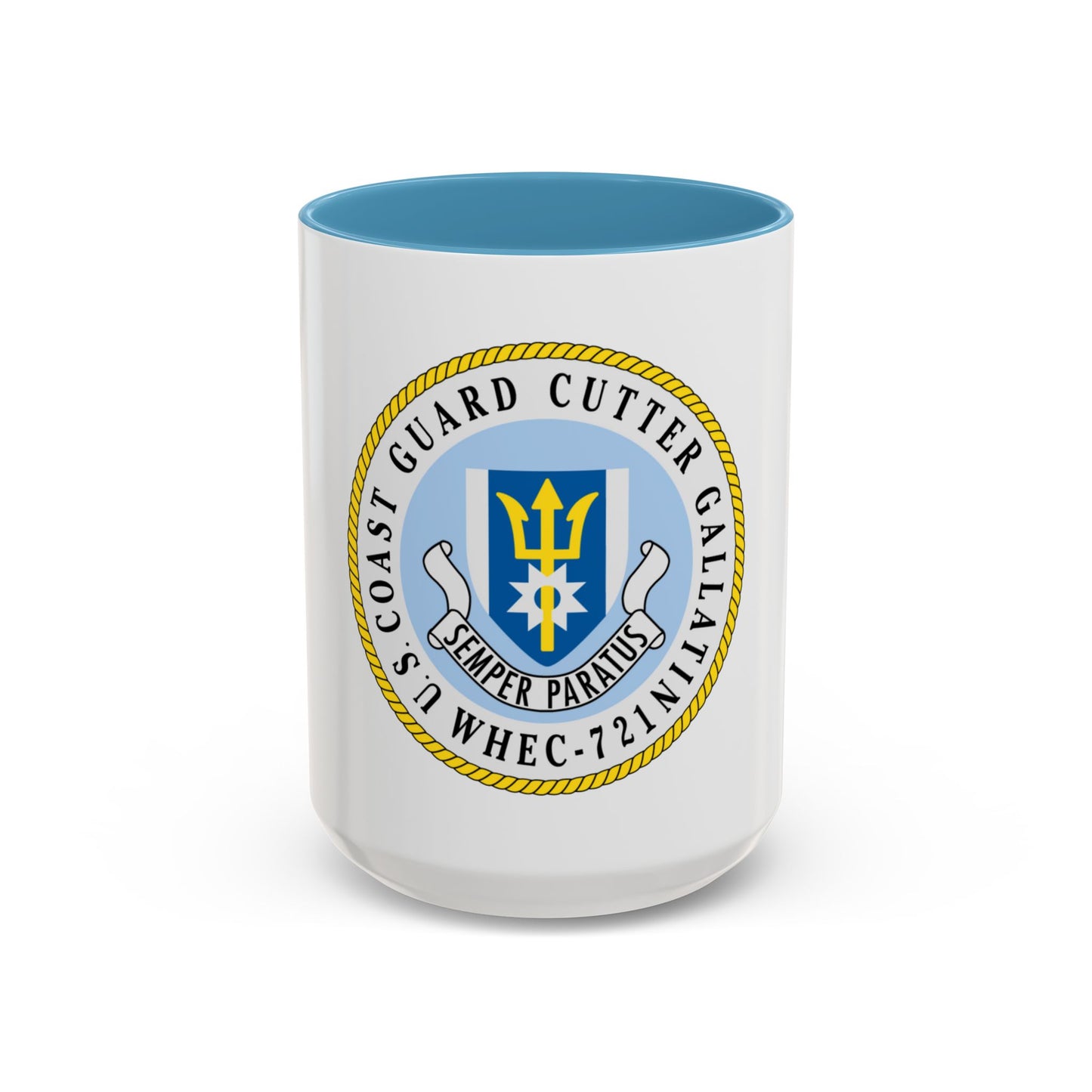 US Coast Guard Cutter Gallatin WHEC 721 (U.S. Coast Guard) Accent Coffee Mug