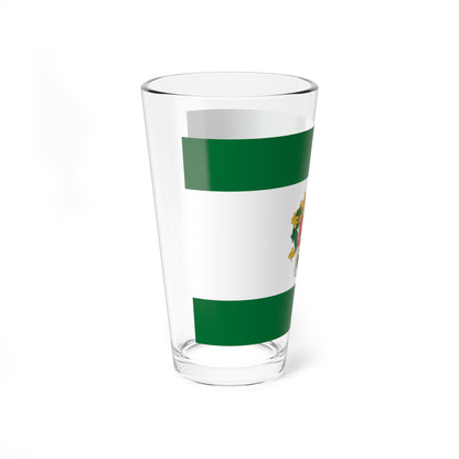 Flag of Mogyorod (Hungary) Pint Glass 16oz
