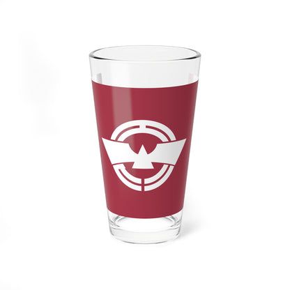 Flag of Ebina Kanagawa (Japan) Pint Glass 16oz