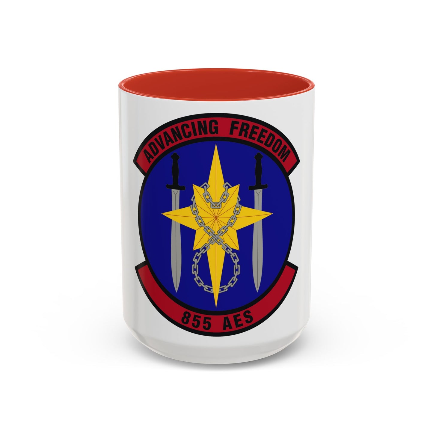 855th Air Expeditionary Squadron (U.S. Air Force) Accent Coffee Mug