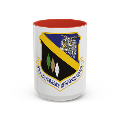 818th Contingency Response Group (U.S. Air Force) Accent Coffee Mug