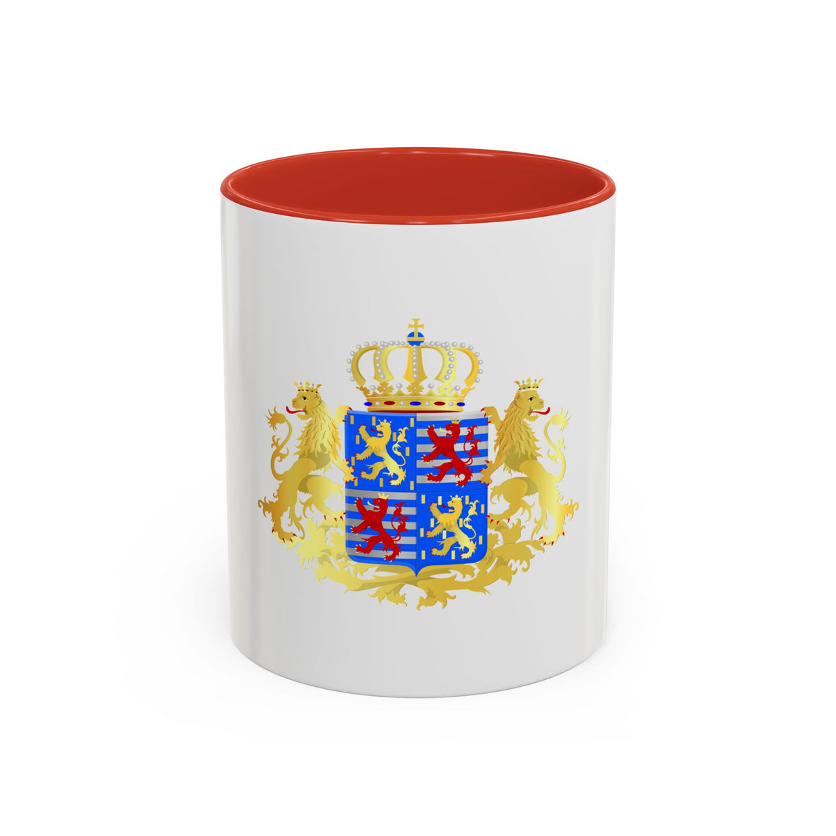 Middle coat of arms of the Grand Dukes of Luxembourg prior to 2000 - Accent Coffee Mug