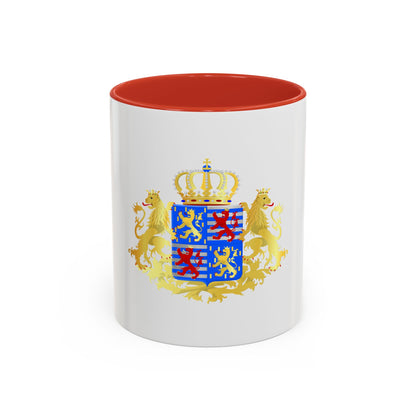 Middle coat of arms of the Grand Dukes of Luxembourg prior to 2000 - Accent Coffee Mug