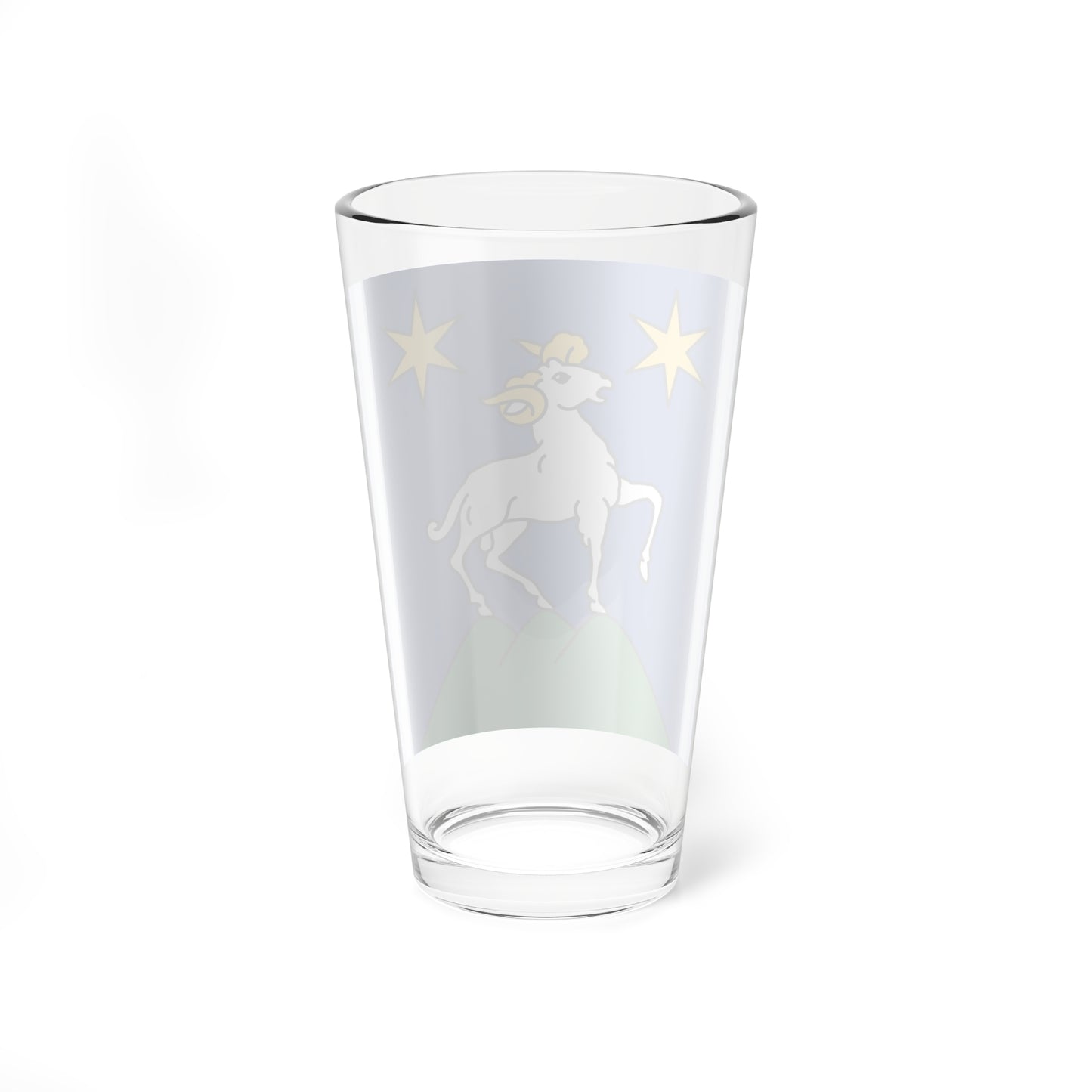 CHE Herens District Flag (Switzerland) Pint Glass 16oz