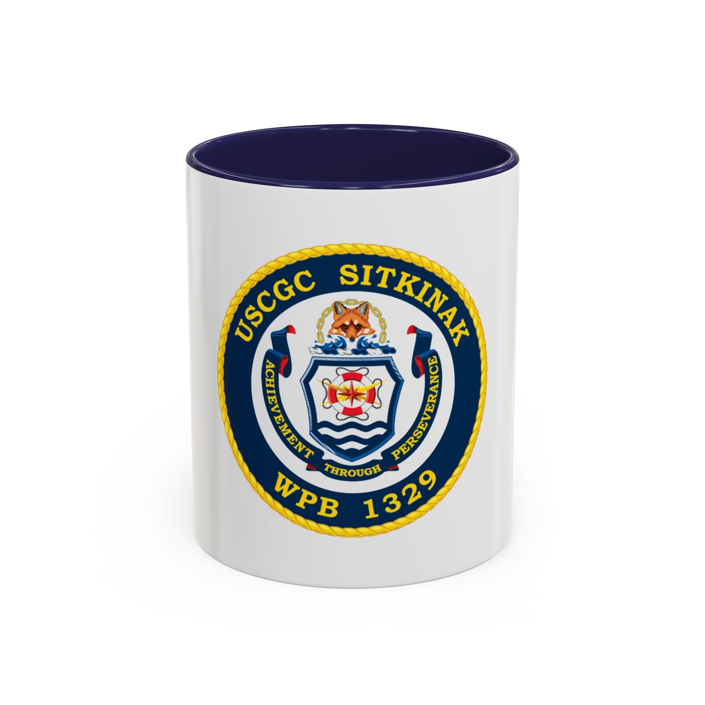 USCGC Sitkinak WPB 1329 (U.S. Coast Guard) Accent Coffee Mug