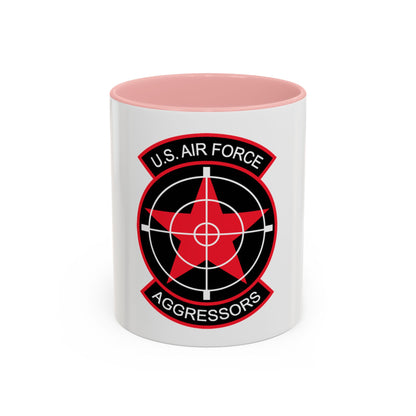 US Air Force Aggressors (U.S. Air Force) Accent Coffee Mug