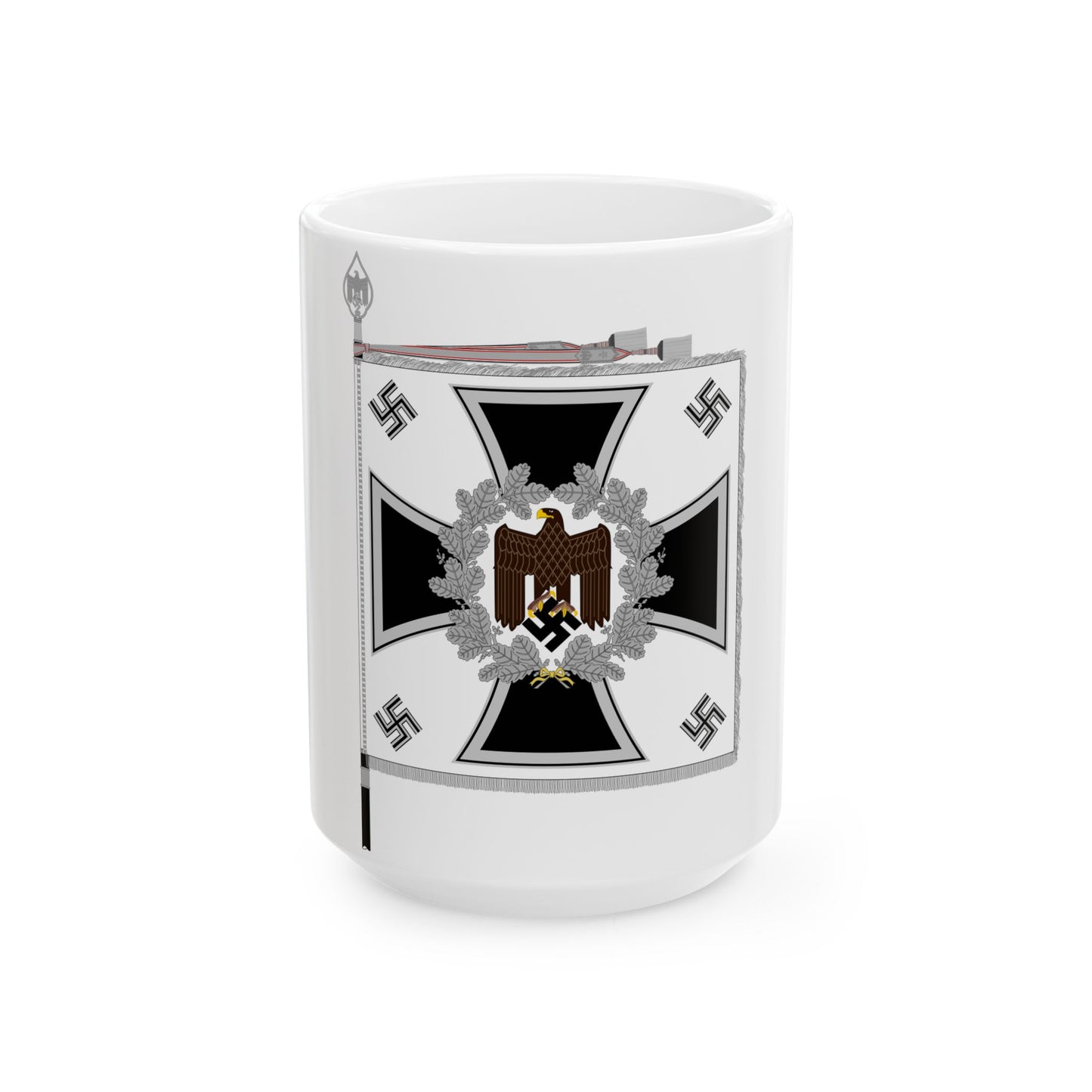 Heeresfahne Infanterie (Germany) White Coffee Mug