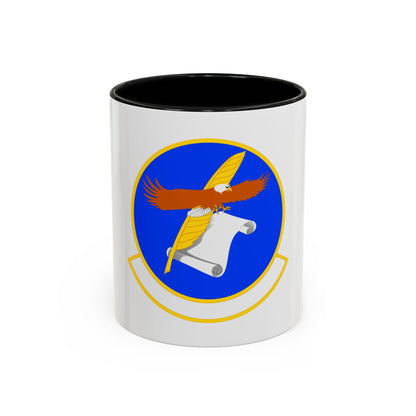 18 Contracting Squadron PACAF (U.S. Air Force) Accent Coffee Mug