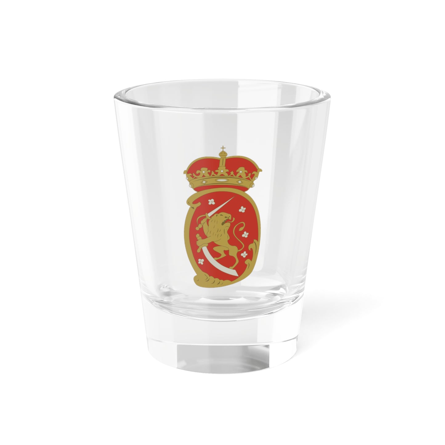 Coat of arms of Swedish Finland - Shot Glass 1.5oz