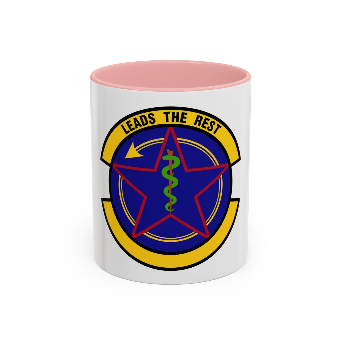 375 Operational Medical Readiness Squadron AMC (U.S. Air Force) Accent Coffee Mug