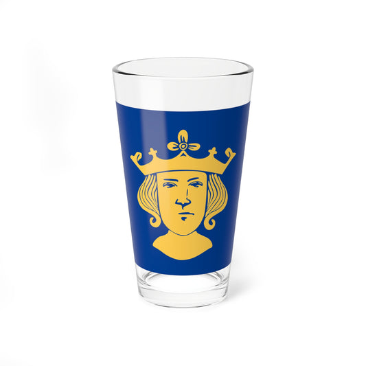 Flag of Stockholm alternative (Sweden) Pint Glass 16oz