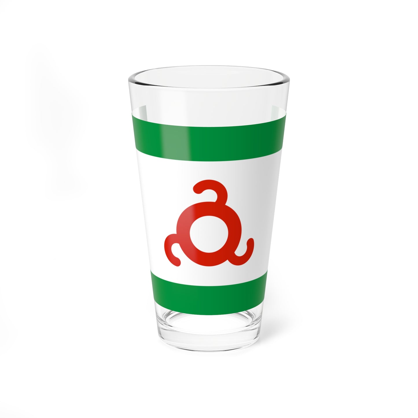 Flag of Ingushetia (Russia) Pint Glass 16oz