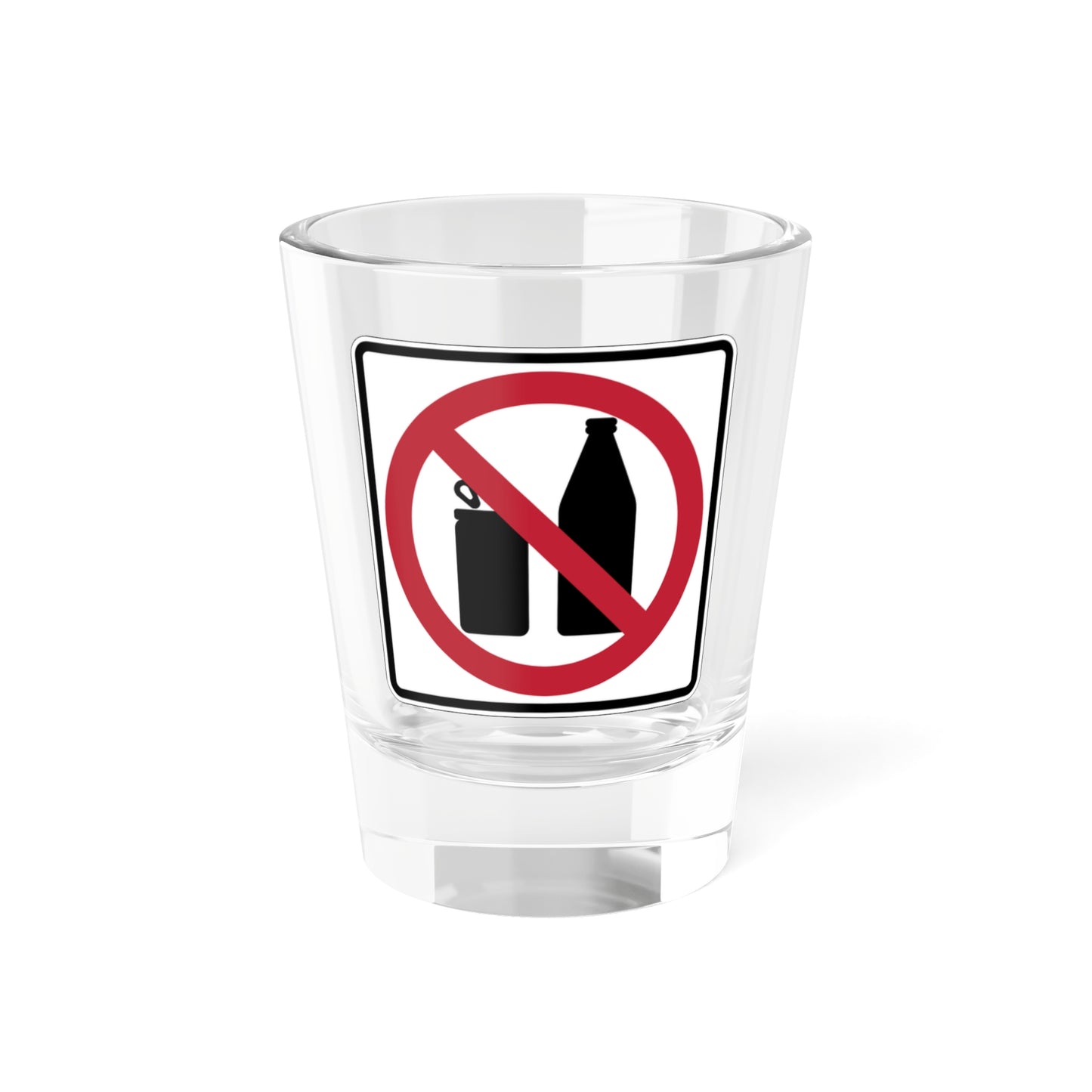MUTCD-CA PS-101 (California) (Road Sign) Shot Glass 1.5oz