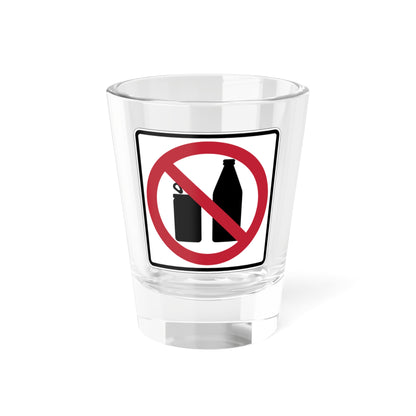 MUTCD-CA PS-101 (California) (Road Sign) Shot Glass 1.5oz