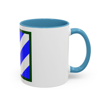 3rd Infantry Division (U.S. Army) Accent Coffee Mug