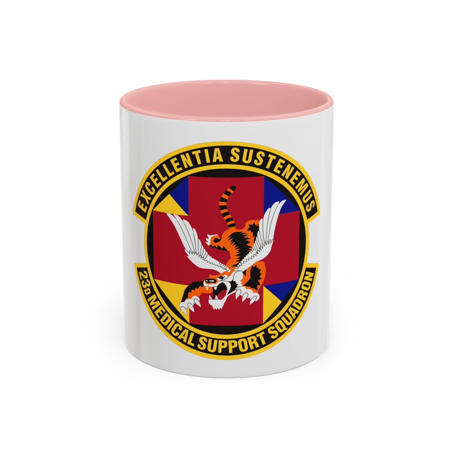 23d Medical Support Squadron (U.S. Air Force) Accent Coffee Mug