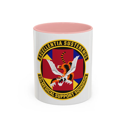 23d Medical Support Squadron (U.S. Air Force) Accent Coffee Mug