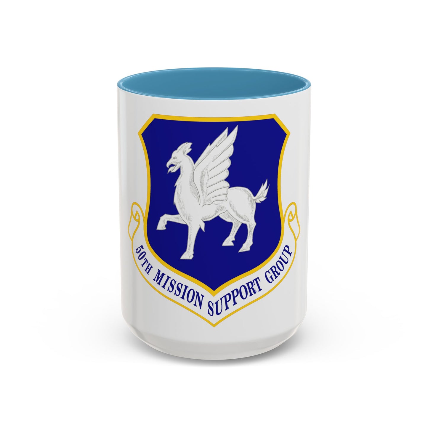 50th Mission Support Group (U.S. Air Force) Accent Coffee Mug