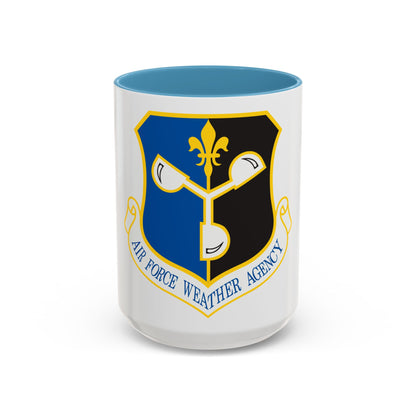 Air Force Weather Agency (U.S. Air Force) Accent Coffee Mug
