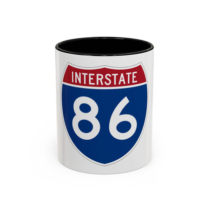 Interstate 86 Pennsylvania New York (U.S. Highways) Accent Coffee Mug