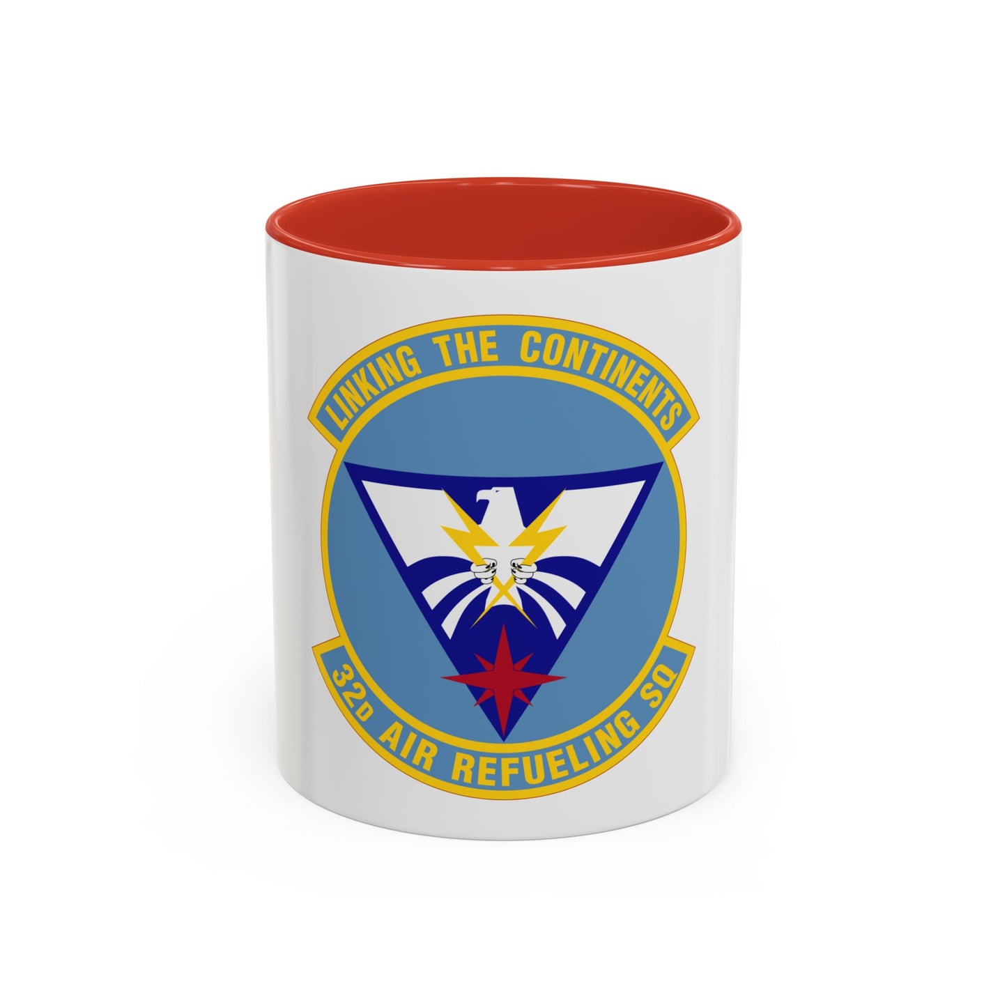 32 Air Refueling Squadron AMC (U.S. Air Force) Accent Coffee Mug