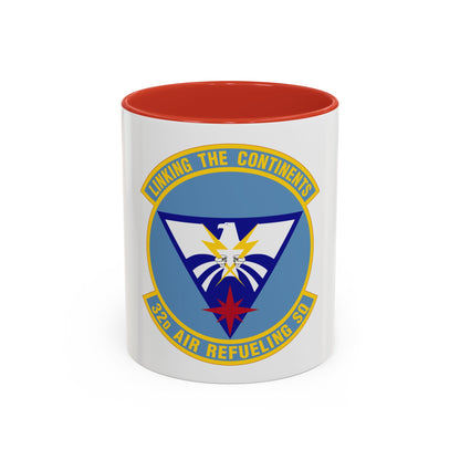 32 Air Refueling Squadron AMC (U.S. Air Force) Accent Coffee Mug
