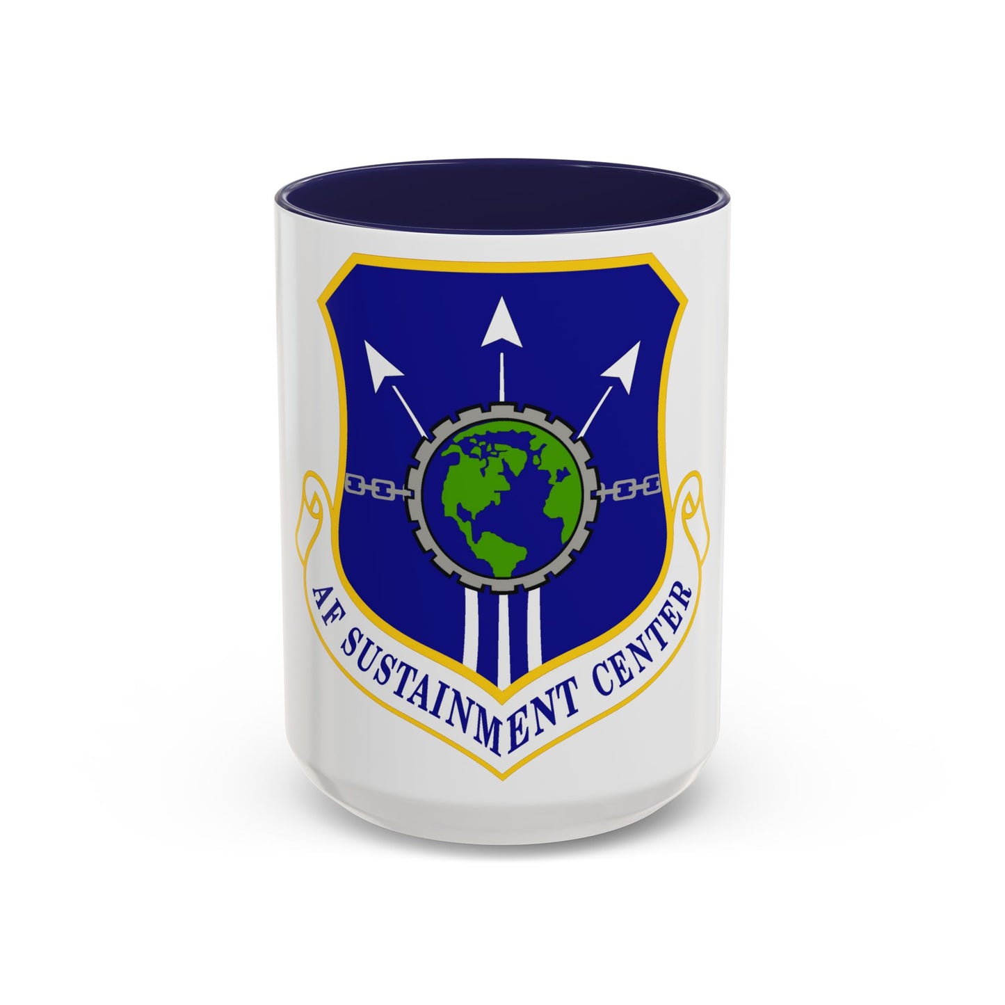 Air Force Sustainment Center (U.S. Air Force) Accent Coffee Mug