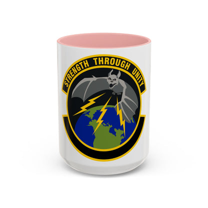 595 Operations Support Flight AFSPC (U.S. Air Force) Accent Coffee Mug