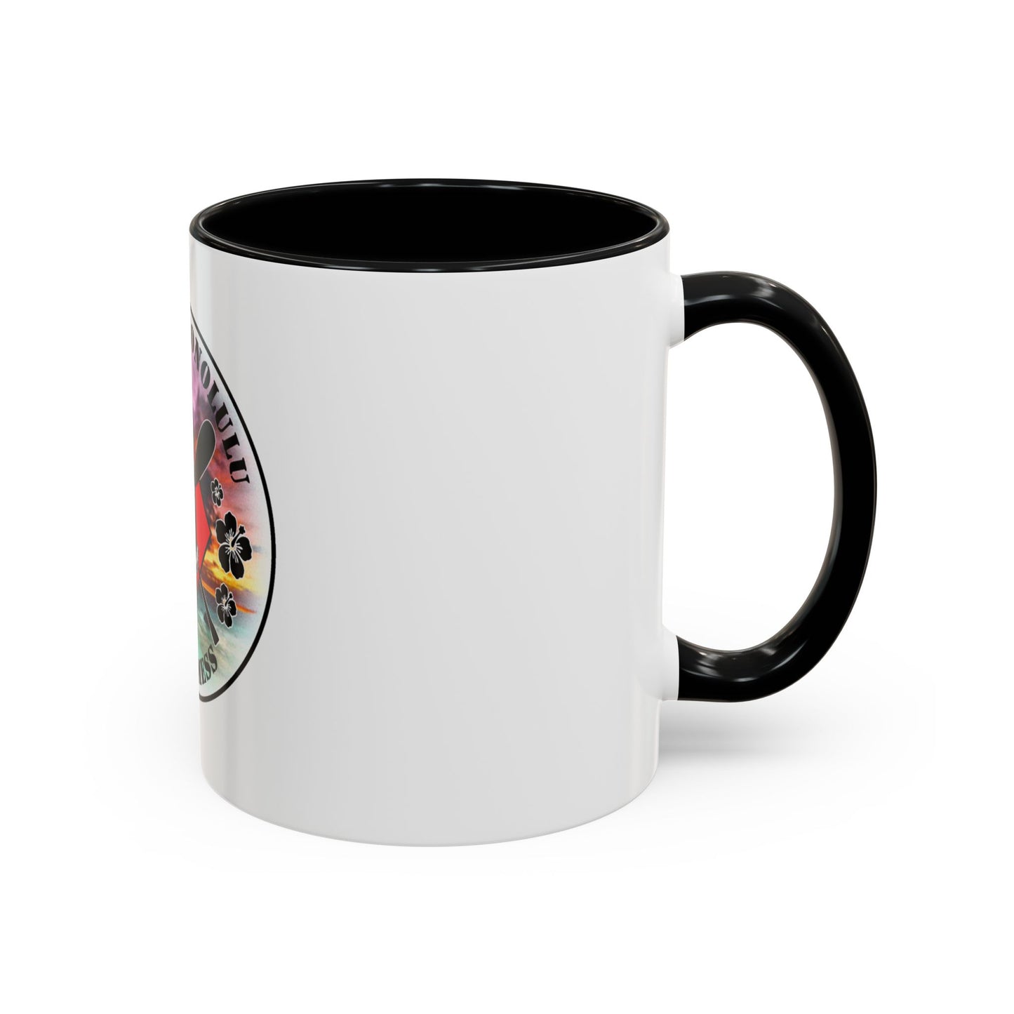USCG Base Honolulu Chiefs Mess (U.S. Coast Guard) Accent Coffee Mug