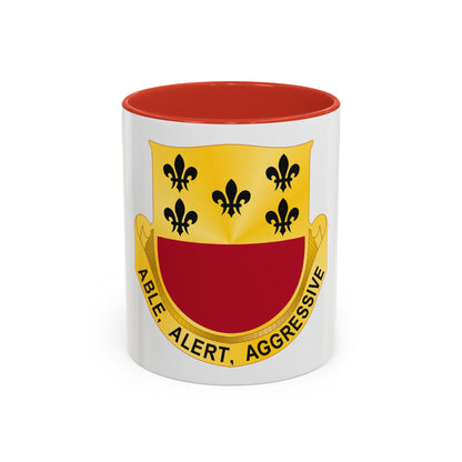 196 Armor Regiment (U.S. Army) Accent Coffee Mug