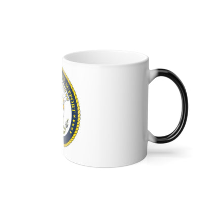 Center for Service Support Newport RI (U.S. Navy) Color Changing Mug 11oz